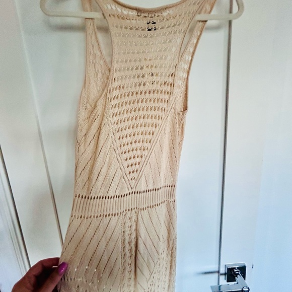 NWT Forever 21 crochet maxi dress. Size large - Picture 5 of 7